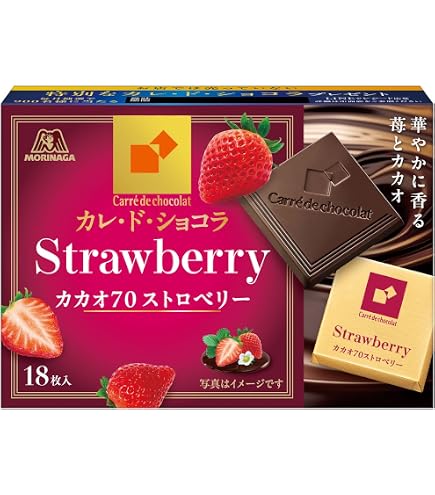 Amazon | 森永製菓 カレ・ド・ショコラ＜ラングドシャ＞ 18枚×6個